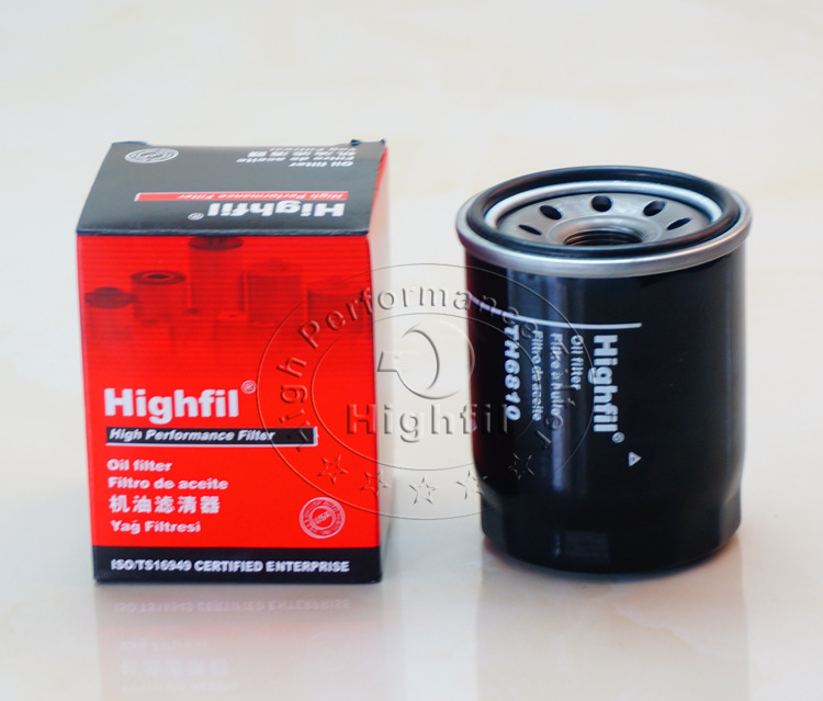 HIGHFIL海菲尔-机油滤清器-TH6810-适用于三铃奇瑞瑞虎比亚迪F3MD360935 